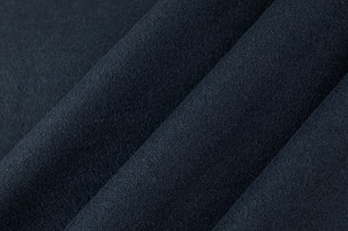 Mayfield Camping Accessories 4 Piece Rv Short Queen Hotel Sheet Set - Fits 60"X75"X10" Rv Short Queen Mattress 100% Cotton Flannel Camper Sheets - Navy Blue Sheets - Made In Usa Camping Bedding #TOP3