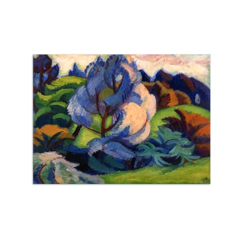 Tableau salon André Lhote pour habiller un grand mur vide toile 70x50cm