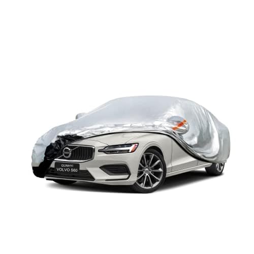 Car Cover Custom Fit Volvo S60 (2018-2025) Waterproof for Automobiles, Oxford Sun Rain Dust Snow Protection (Ships from US Warehouse, Delivery 3-8 Day
