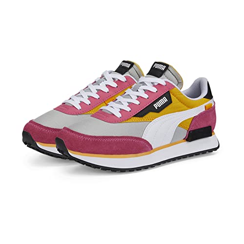 PUMA Future Rider Play ON, Zapatillas Deportivas Unisex Adulto, Gray Violet-Sunset Pink, 36 EU