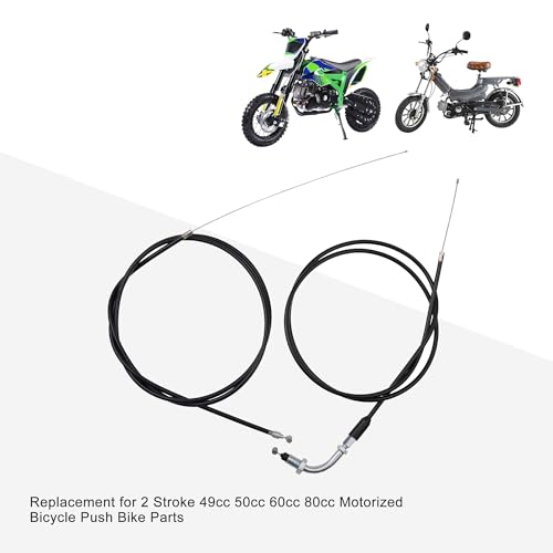 GOOFIT 150mm Bremszug und 130mm Gaszug für 125cc 150cc 200cc 250cc ATV Dirt Pit Bike Quad Dune Buggy Go Kart