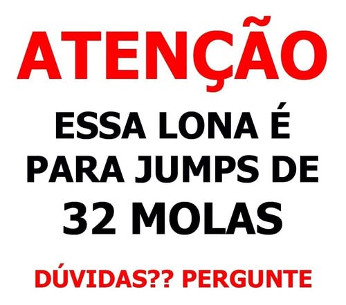 Lona Jump 32 Molas Profissional Preta