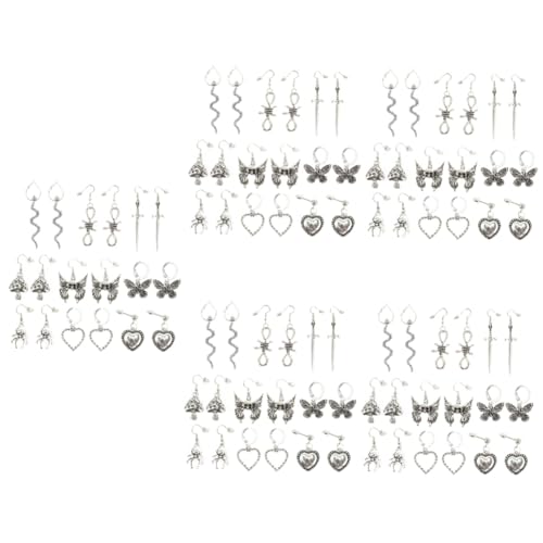 Boucles d'oreilles vintage cœur et araignée pour sublimer vos soirées et looks