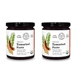 Pure Organic Tamarind Paste Concentrate - Sweet and Sour Sauce for Indian Chutney and Thai curry, Gluten Free, No Sugar Added, Glass Jar (2 Pack of 11 oz)