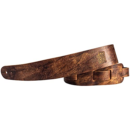 Sangle de guitare en cuir de Buffle – Buffalo King de Bison Boa – Lame Fabriqué au Royaume-Uni à partir de 100% de cuir… - Les Beatles, Paul McCartney, John Lennon, RIngo Starr, George Harrison Sangle de guitare en cuir de Buffle - Buffalo King de Bison Boa - Lame Fabriqué au Royaume-Uni à partir de 100% de cuir… – Image 4