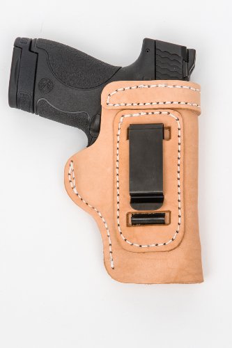 Pro Carry FN FNP FNX FNS 9 40 Leather Gun Holster LT Right Hand IWB Natural