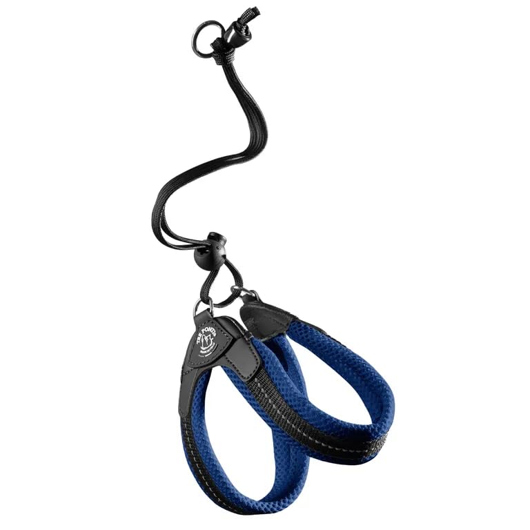 PETTORINA TRE PONTI RETE CHIUSURA LACCIO MESH BLU (MIS. 1)