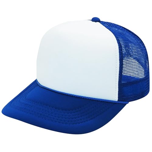Image of It's Lake Time Summer Classic 5 Panel Foam Front Mesh Snap Back Trucker Hat