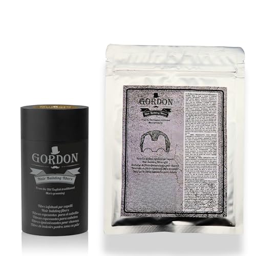 Fibres épaississantes Gordon pour couverture instantanée cheveux clairsemés