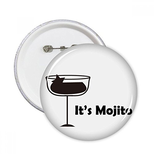 Pins tour de la coupe badge Mojito multicolore L accessoire de customisation