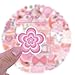 60Pcs Pink Inspirational Stickers Waterproof Vinyl Decals for Water Bottles Laptop Luggage Cup Computer Mobile Phone Skateboard Children and Adolescents Party Supplies (Colourful-D2)