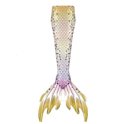 Genérico Fabulosa Cola de Sirena para Adultos, Mujeres y Hombres, Cola de Sirena sin Aletas, Trajes de baño de Sirena de Playa, Conjuntos de Bikini Casual