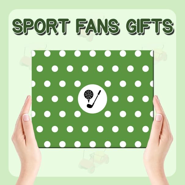 Golf Socks - Funny Golf Gifts for Men Women Gift Socks for Sports Fans Players and Lovers Gifts Box Ready for Present - Image 2