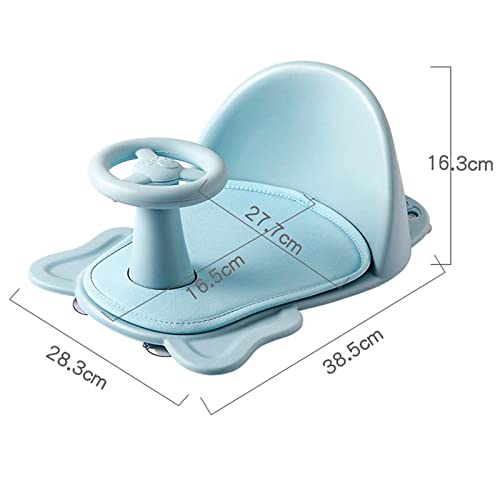 Assento de banho de bebê com fixação de ventosa, Cadeira de chuveiro de bebê, Cadeira de chuveiro de
