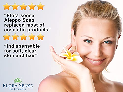 Flora Sense Original Aleppo Jabón Facial - 2 X 200 G - Imagen 3