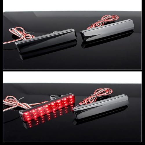 Luces traseras de coche para Opel y Vauxhall Vivaro con lentes ahumadas 4