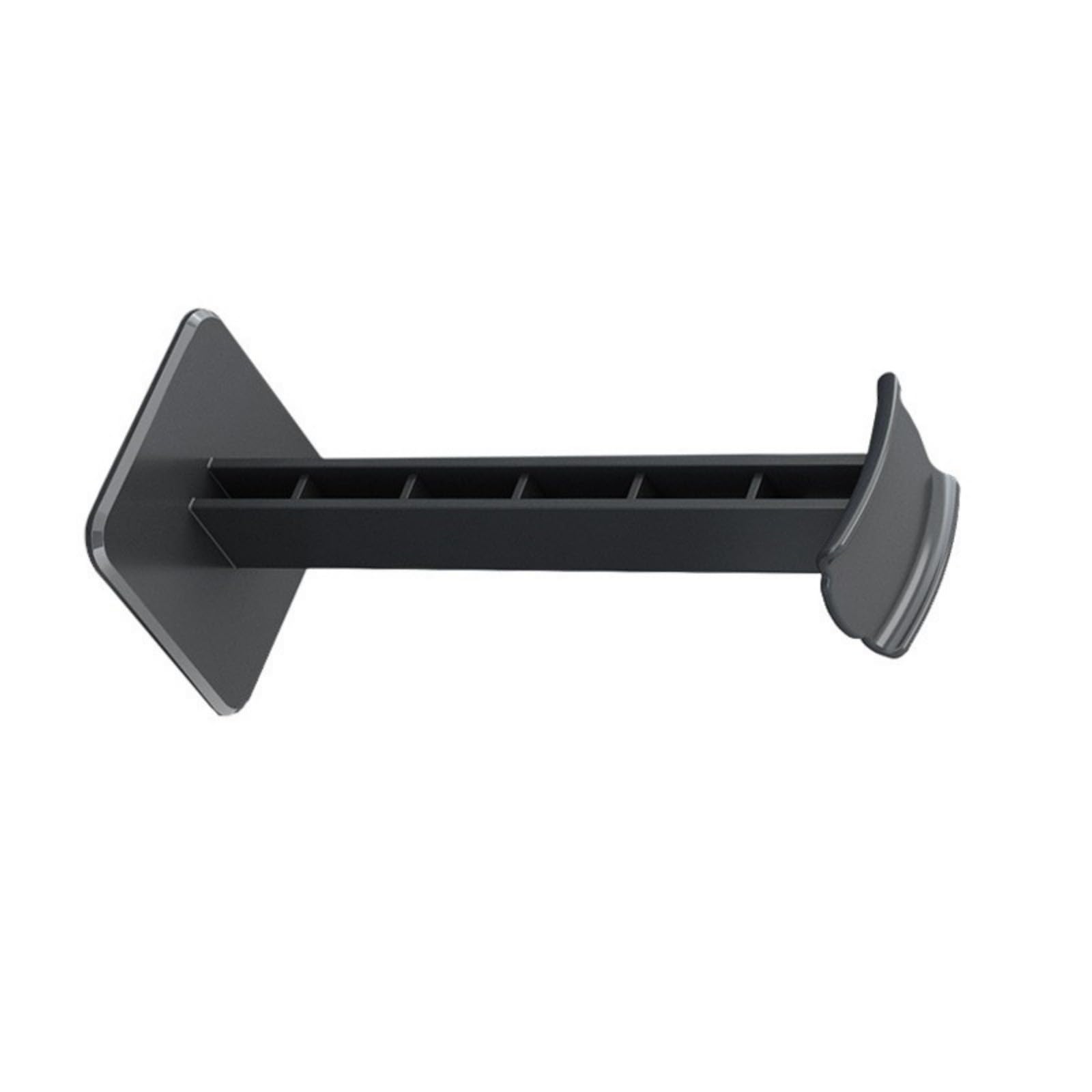 HDOYTXXM Modern Headphone Stand Featuring AntiTip Construction Built in Mounting Hole for Secure Desktop Placement Use Headphone Stand with Nonslip Base