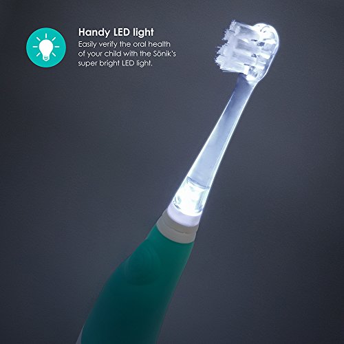 Bblüv - Sönik - 3 Stage Sonic Toothbrush For Babies, Infants, Toddlers, And Children - Electric Toothbrush - Led Light, Two Minute Timer #TOP5