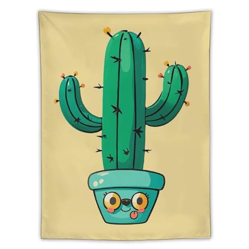 Tapisserie murale cactus GFLFMXZW pour cacher défauts de mur