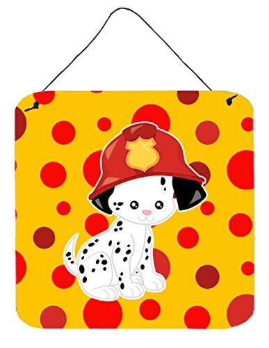 Impression métal Dalmatien Pompier éclat multicolore durable - 2