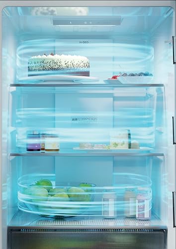 Réfrigérateur combiné inversé HAIER HTR3518ENMW