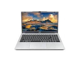 Acer Aspire 3 Laptop Intel Core Celeron N4500 Processor Laptop (8 GB LPDDR4X SDRAM/256 GB SSD/Win11 Home/38 WHR/HD Webcam) A325-45 with 39.63 cm (15.6") HD Display, Pure Silver, 1.5 KG