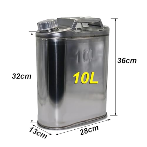 Fût d'huile auto en acier 10 litres pour opérations en extérieur