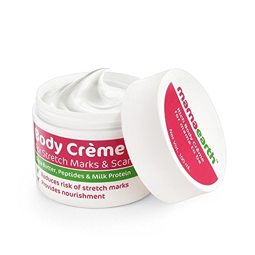 Mamaearth Shea Butter and Cocoa Butter Body Creme For Stretch Marks, Made in the Himalayas- All Natural with Organic Ingredients