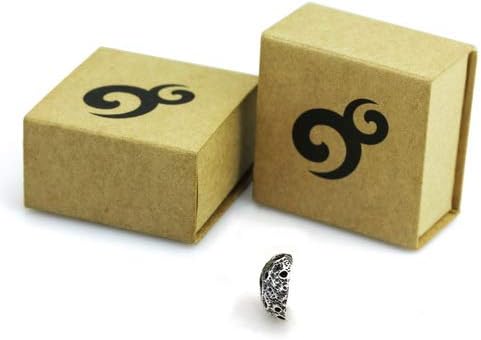 OHM Crescent Luna Sterling Silver Bead