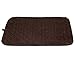 SNOOZZY BROWN 35X21.5 QUILTED MAT
