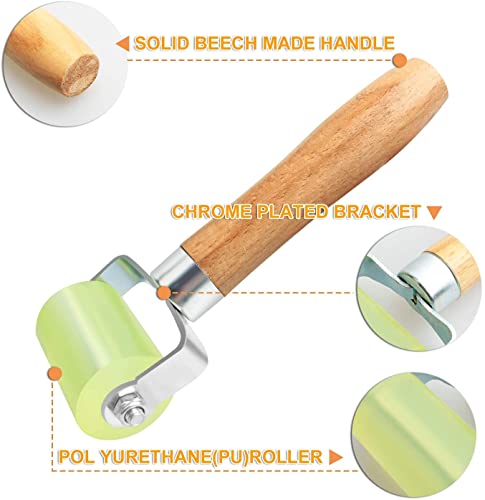 ANYPOWK Rolo de amortecimento de som de carro, rolo de costura de ferramenta de instalação para aces