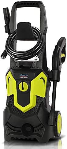 Stream Pressure Washers Jet Washer for Patio, 120Bar 1500W 420L/H Portable Power Washers, Electric High Power Washer Car Washing Machine, Garden Cleaning Machine for Driveway