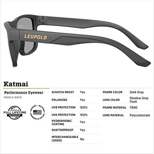 Image of Leupold Katmai Performance Eyewear Sunglasses with Polarized Lenses DiamondCoat Shatterproof Lenses w / in-Fused Polarization