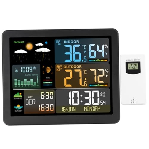 Station météo Wifi pour planifier vos journées grâce aux heures du lever et coucher du soleil
