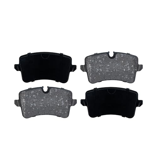 Image of Detroit Axle - Rear Brake Pads for Audi A6 A7 A8 Quattro RS5 RS7 S6 S7 S8 Porsche Macan, Ceramic Brake Pads w /Hardware Replacement
