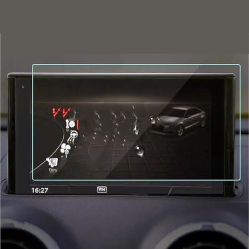 Film protecteur d'écran GPS Audi A3 8V évite les rayures de console