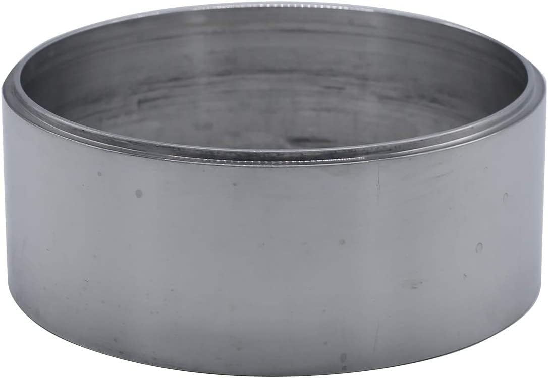 1 PC SHLPDFM 2" Aluminum Air Cleaner Spacer 5 1/8" Carburetor Opening Compatible with Edelbrock Holley Riser Rochester SBC BBC 302 350 454 Ford