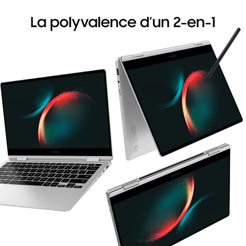 Samsung Galaxy Book3 360 Ordinateur Portable 13.3" Tactile Intel Core Evo i5 8 Go RAM SSD Iris Xe Graphics Clavier AZERTY FR - vue 10