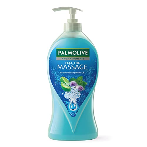 Image of Palmolive Luminous Oil Rejuvenating Body Wash,750ml Pump Bottle & Palmolive Feel The Massage Body Wash, 750ml Pump Bottle, Body Scrub based Shower Gel Bottle