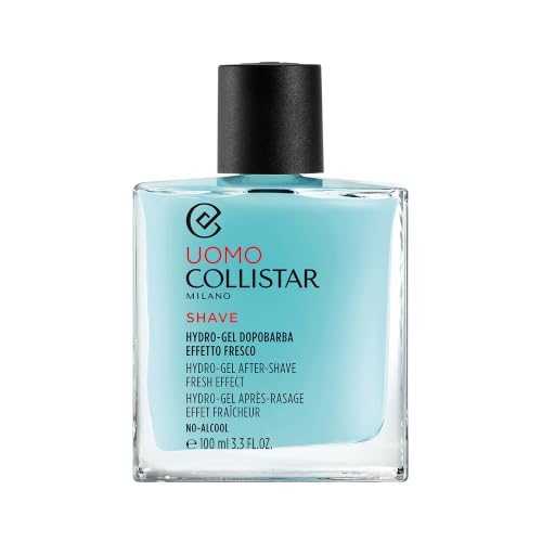 Collistar Uomo Hydro-Gel Dopobarba Effetto Fresco, Anti-Rossore, Idratantante e Lenitivo, Senza Alcool, 100ml