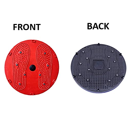 Image of ALN Fitness Equipment Upper Body Machine Impacting on Bicep, Shoulder, Back, Chest Double Spring Tummy Trimmer with Tummy Twister Combo Useful for Figure Tone-Up,Weight Reduction, Acupressure Pyramids, Power Mat,Magnetic Therapy, for Men & Women(Multicolor)