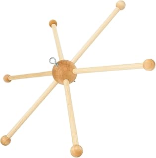 VILLCASE Sinos De Vento De Madeira Sinos De Vento DIY Molduras De Madeira Moldura De Carrilhão De Madeira Moldura De Carrilhão De Vento DIY Moldura De Suspensão Pingente Moldura De