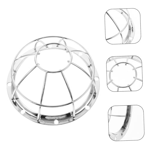Protector de alarma para rociadores Holibanna: rejilla inoxidable para edificios públicos 5
