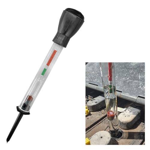 GAOLAOSY Car Battery Density Tester, Precision Automotive Batteries Electrolyte Hydrometer, Vehicle Batteries Fast Detection and Repairing Tool for Golf Cart, Deep Cycle Battery (1PC)