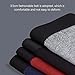 4 Pack Cotton Underwear for Men Long Leg Casual Boxer Briefs Fashion Sports Briefs Solid Color Boxers Underpants Multicolor