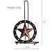 Texas Towel Paper Holder Stand Rustic Wire Barn Vintage Farmhouse Home Crafts Rolls Hanger Organization Storage Western Bathroom Accessories Countertop Kitchen Bedroom Standing Dispenser
