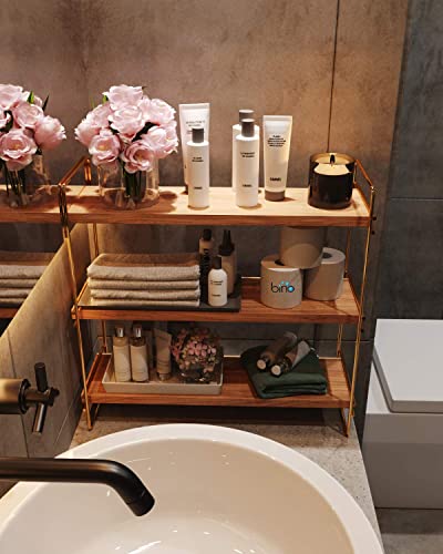 Organizer da Bagno a 3 livelli, Ripiani a 3