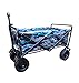 Produktbild HLL Tragbare Folding Garden Trolley Wagen Heavy Duty Trolley Wagon Multi-Funktions-Einkaufswagen für Outdoor-Camping-Strand Pull-LKW mit 4 Rädern, Belastung: 80 kg