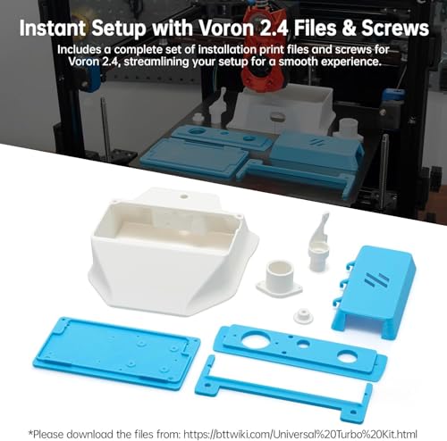 BIGTREETECH Universal Turbo Kit 24V Brushless Centrifugal Air Blower WS7040 BLDC Blower Fan 6.5kpa Blower Kit with Universal Controller Adapter&Air Filter 3D Printer Part for Voron2.4, VzBot, HevORT