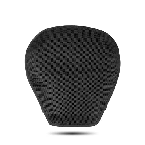 Cojín moto transpirable y funda asiento motocicleta universal con protección elástica